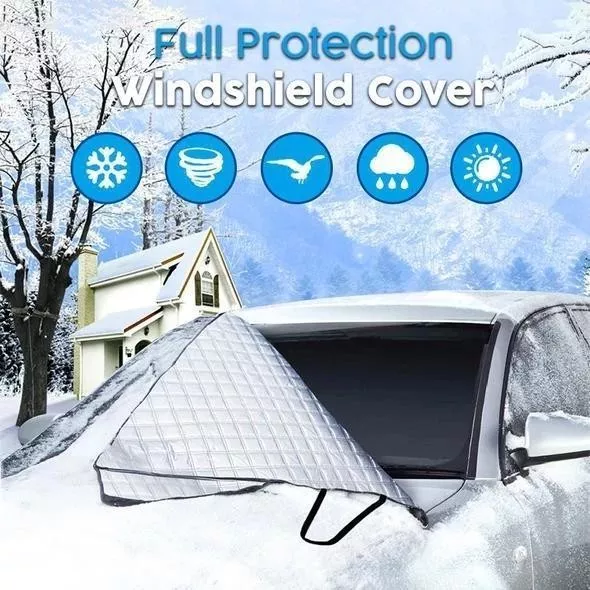 Universal Premium Windshield Snow Cover Sunshade-ABOXUN