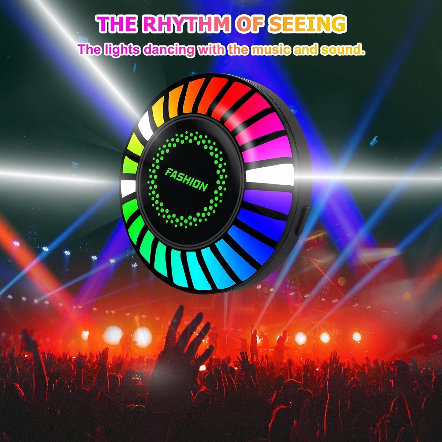 🔥🔥Hot Sale🔥 🚗Car Voice-Activated Rhythm Light