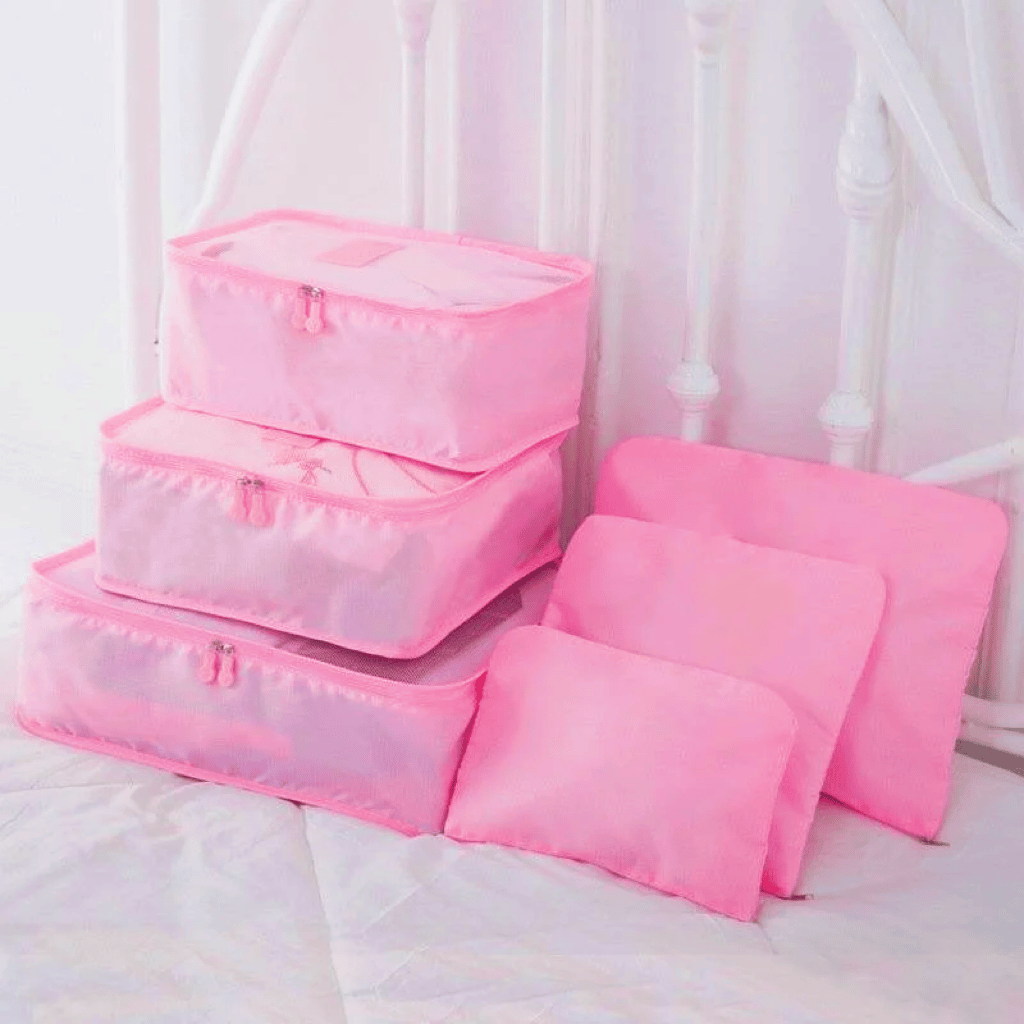 🎁Portable Luggage Packing Cubes - 6 Pieces ✈