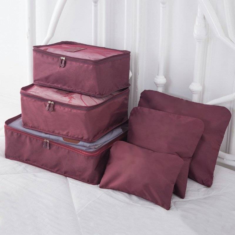 🎁Portable Luggage Packing Cubes - 6 Pieces ✈
