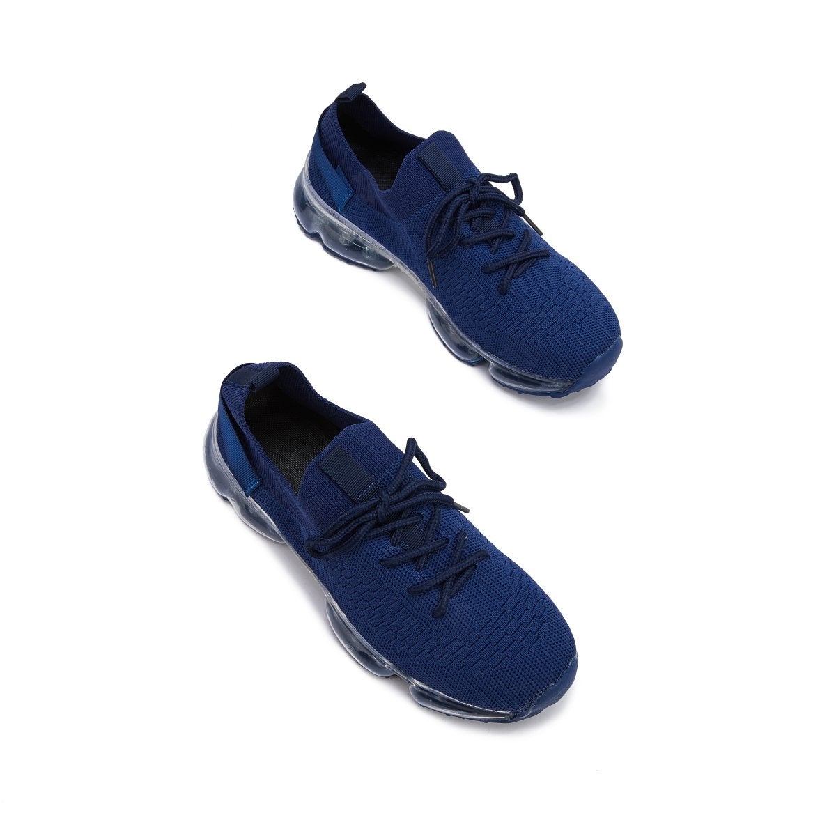 Women's Lace Up Air Cushion Tennis Sports Sneakers Breathable Mesh Shoes-ABOXUN