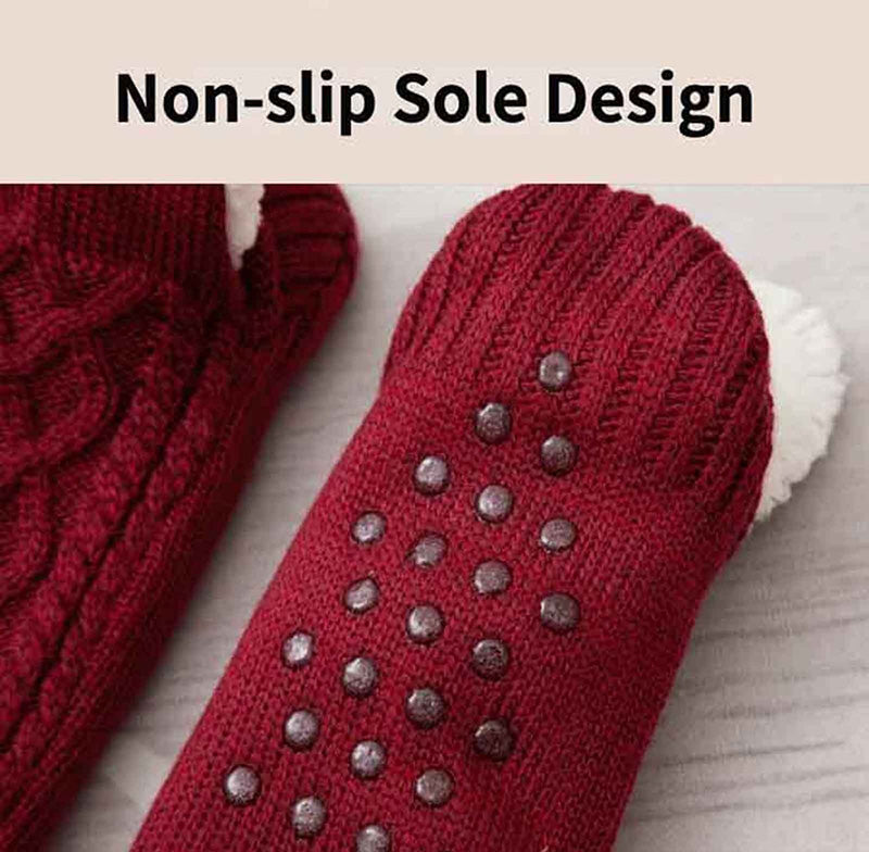 Indoor Non-slip Thermal Socks-ABOXUN