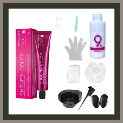 [Buy 1 Set Get Hydrogen peroxide milk + Toolkit] Damage-Free Semi-Permanent Hair Color Dye Set