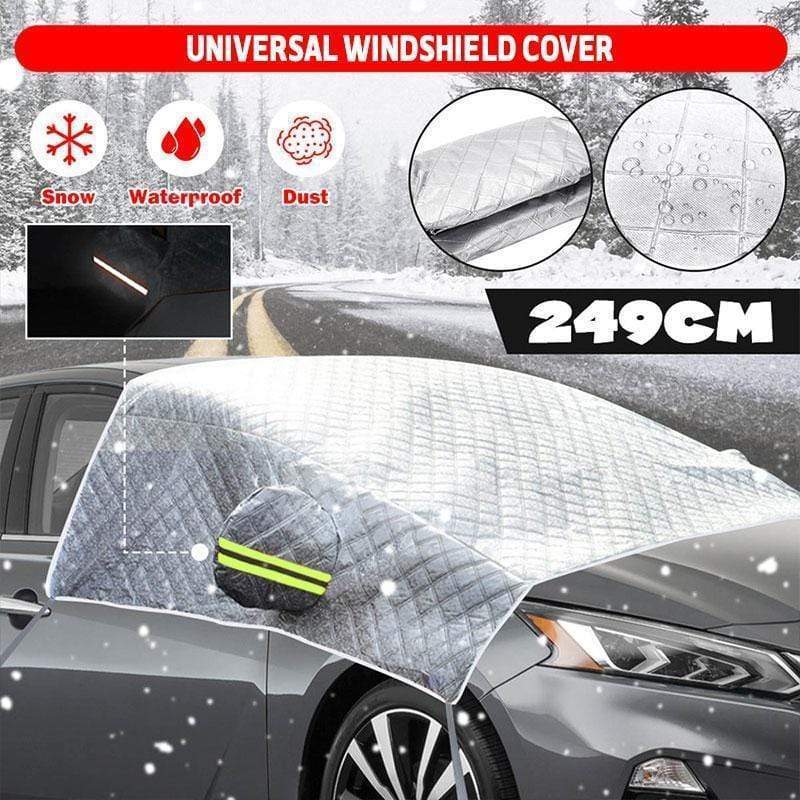 Universal Premium Windshield Snow Cover Sunshade-ABOXUN