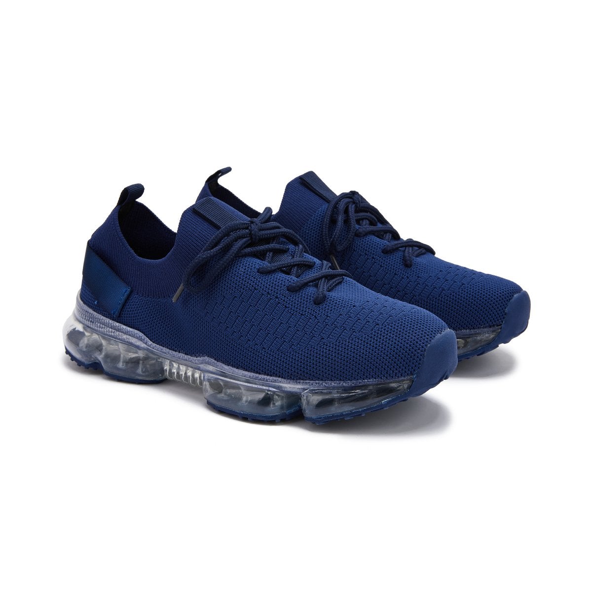 Women's Lace Up Air Cushion Tennis Sports Sneakers Breathable Mesh Shoes-ABOXUN