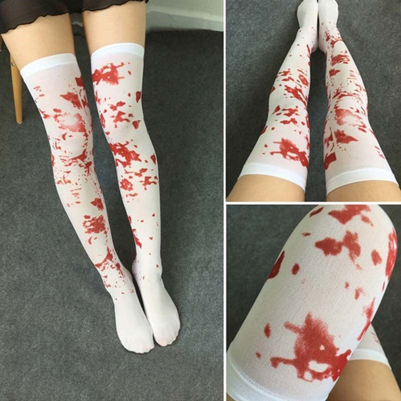 Halloween High Socks For Cosplay-ABOXUN