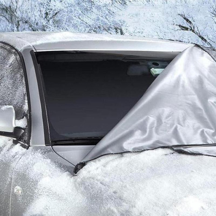 Universal Premium Windshield Snow Cover Sunshade-ABOXUN