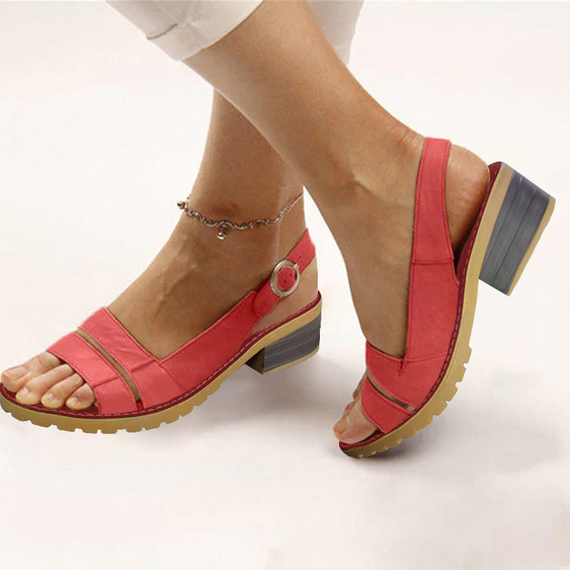 Grishay Comfy Wedge Orthopedic Sandals-ABOXUN