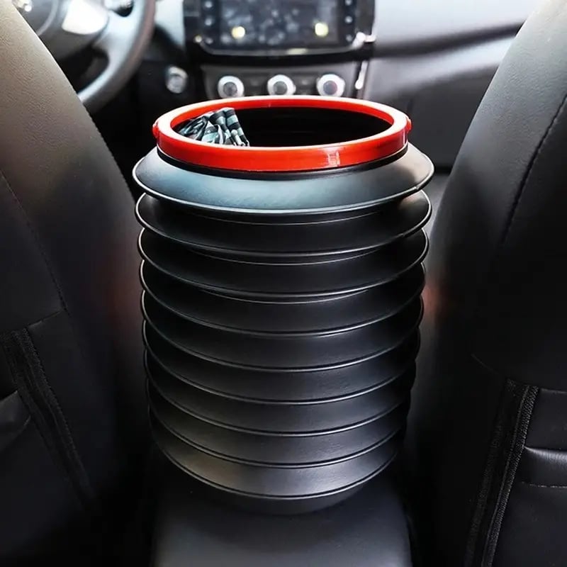 Portable Foldable Car Trash Bin Can
