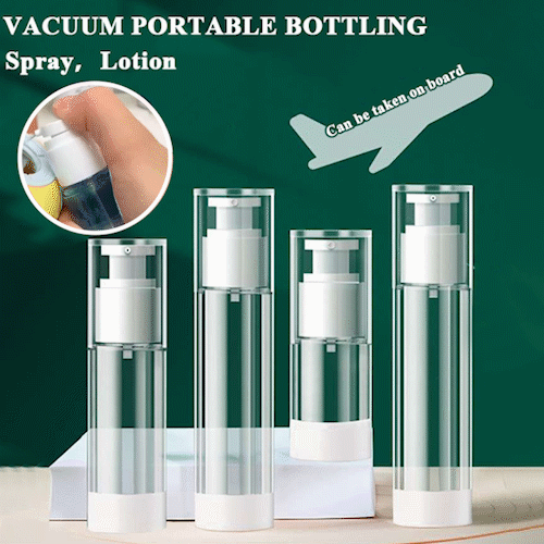 Hot Sale- SAVE 48% OFF - Vacuum Cosmetic Travel Container-BUY MORE SAVE MORE