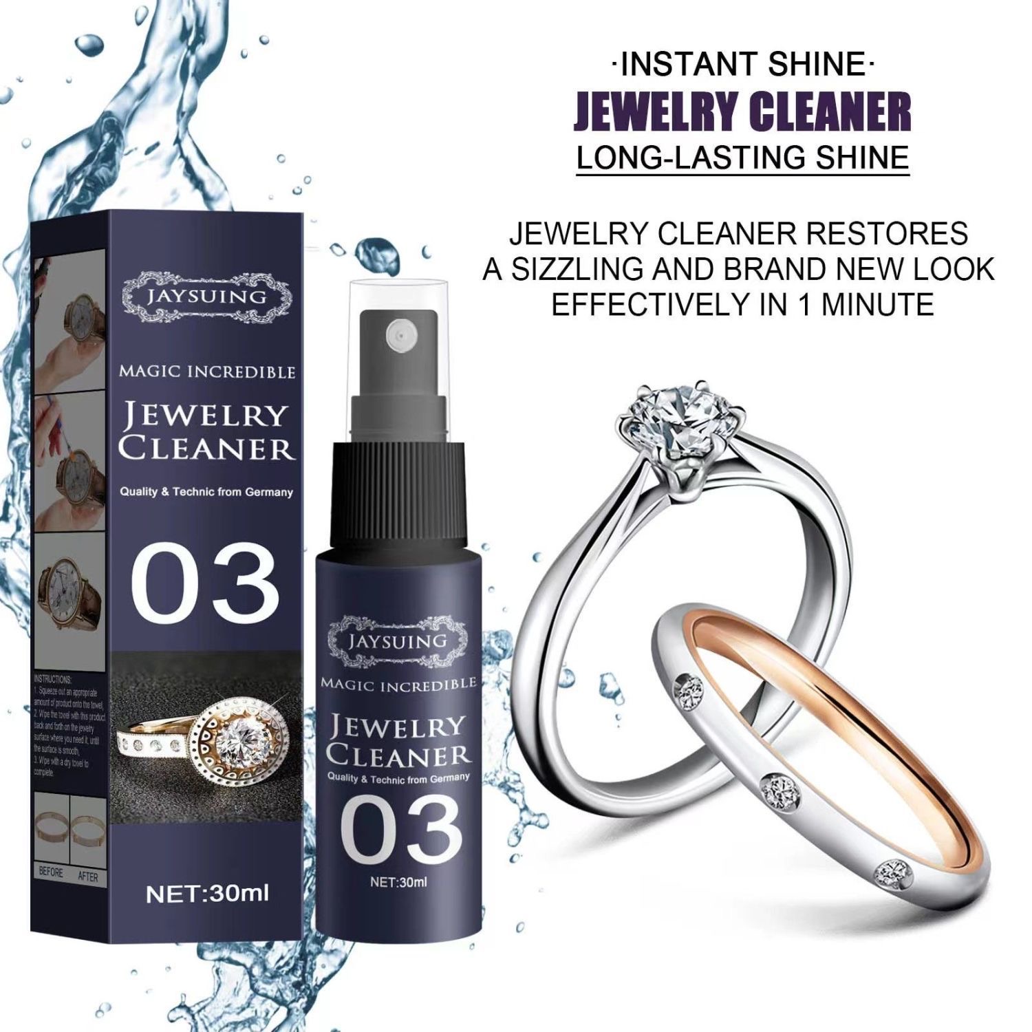 Instant Jewelry Cleaner Spray