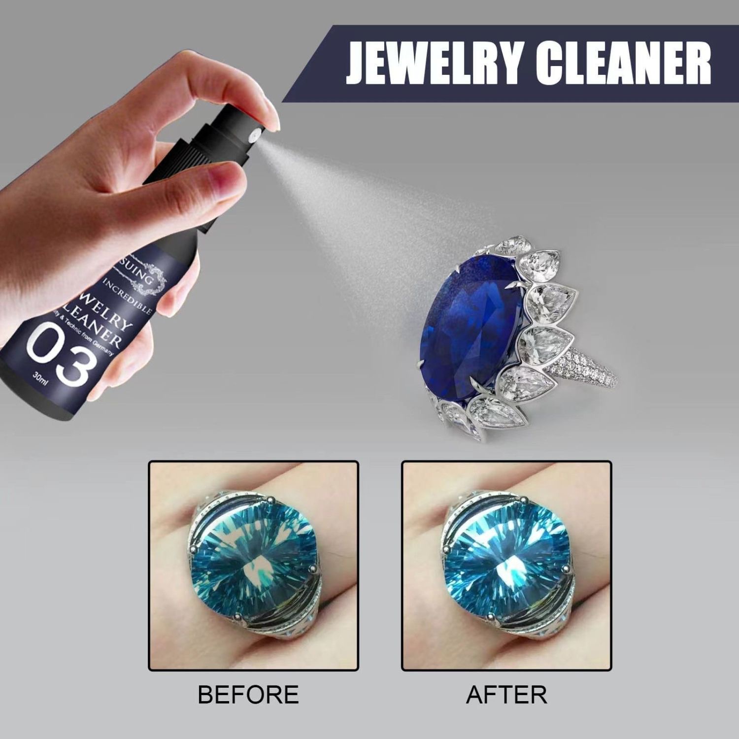 Instant Jewelry Cleaner Spray