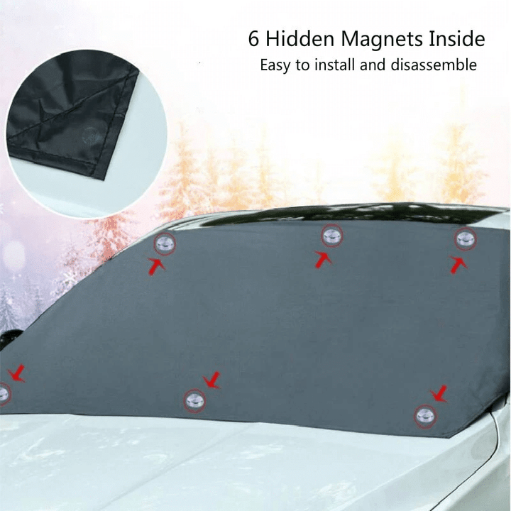 Universal Premium Windshield Snow Cover Sunshade-ABOXUN