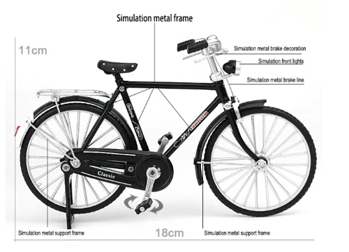 (🌲Hot Sale- SAVE 48% OFF)-DIY Bicycle Model Scale(BUY 2 SAVE $10)