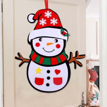 (🎄CHRISTMAS EARLY SALE-48% OFF) DIY Felt Christmas Tree Set