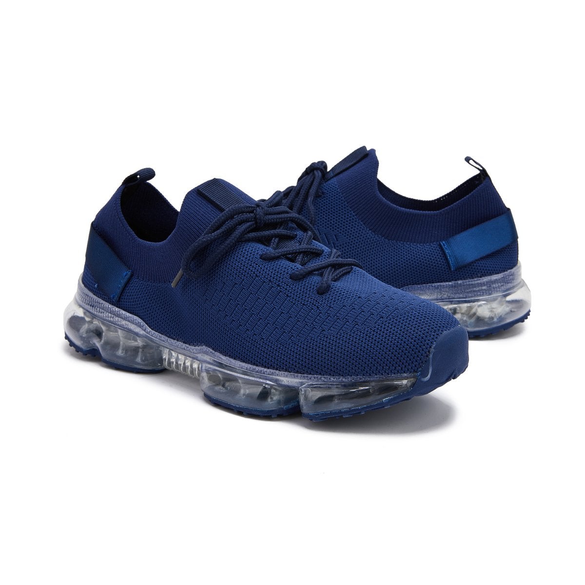 Women's Lace Up Air Cushion Tennis Sports Sneakers Breathable Mesh Shoes-ABOXUN