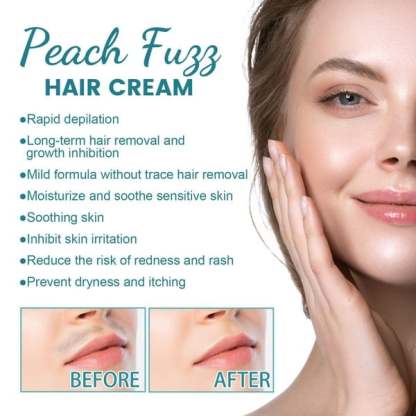 🔥Last Day Promotion 55% OFF -Peach Fuzz Hair Cream