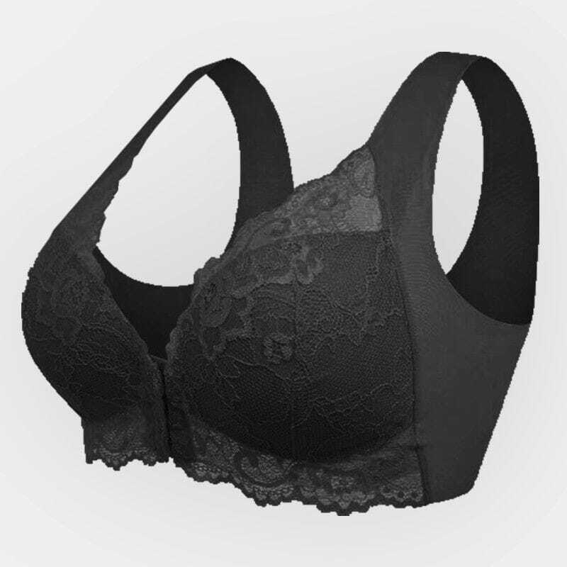 🔥HOT SALE🔥BRA FOR OLDER WOMEN FRONT CLOSURE 5D SHAPING PUSH UP SEAML