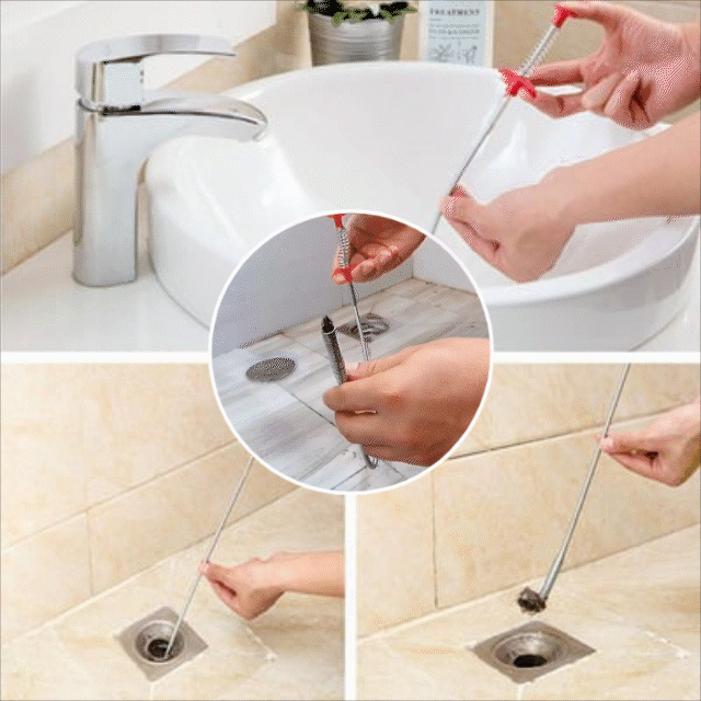 🔥HOT SALE - 49% OFF🔥Sewer cleaning hook & No Need For Chemicals