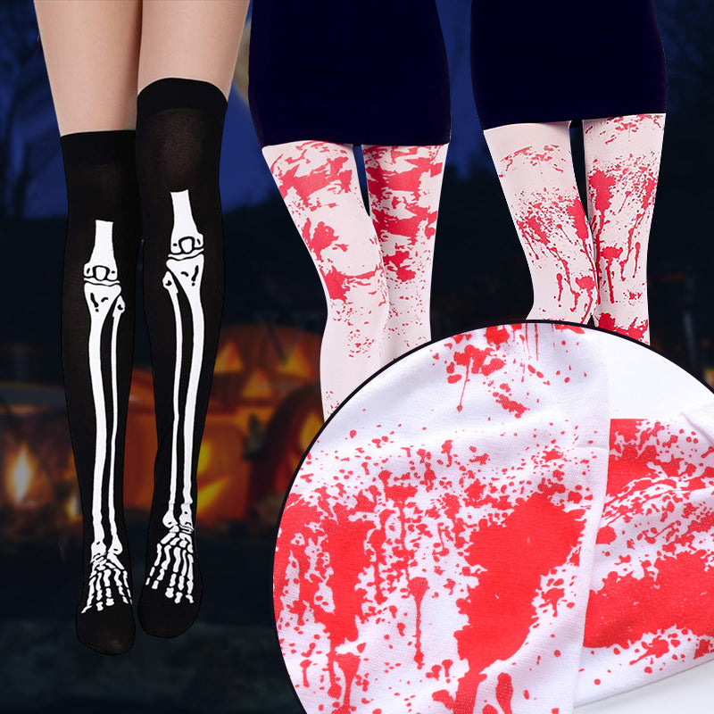 Halloween High Socks For Cosplay-ABOXUN
