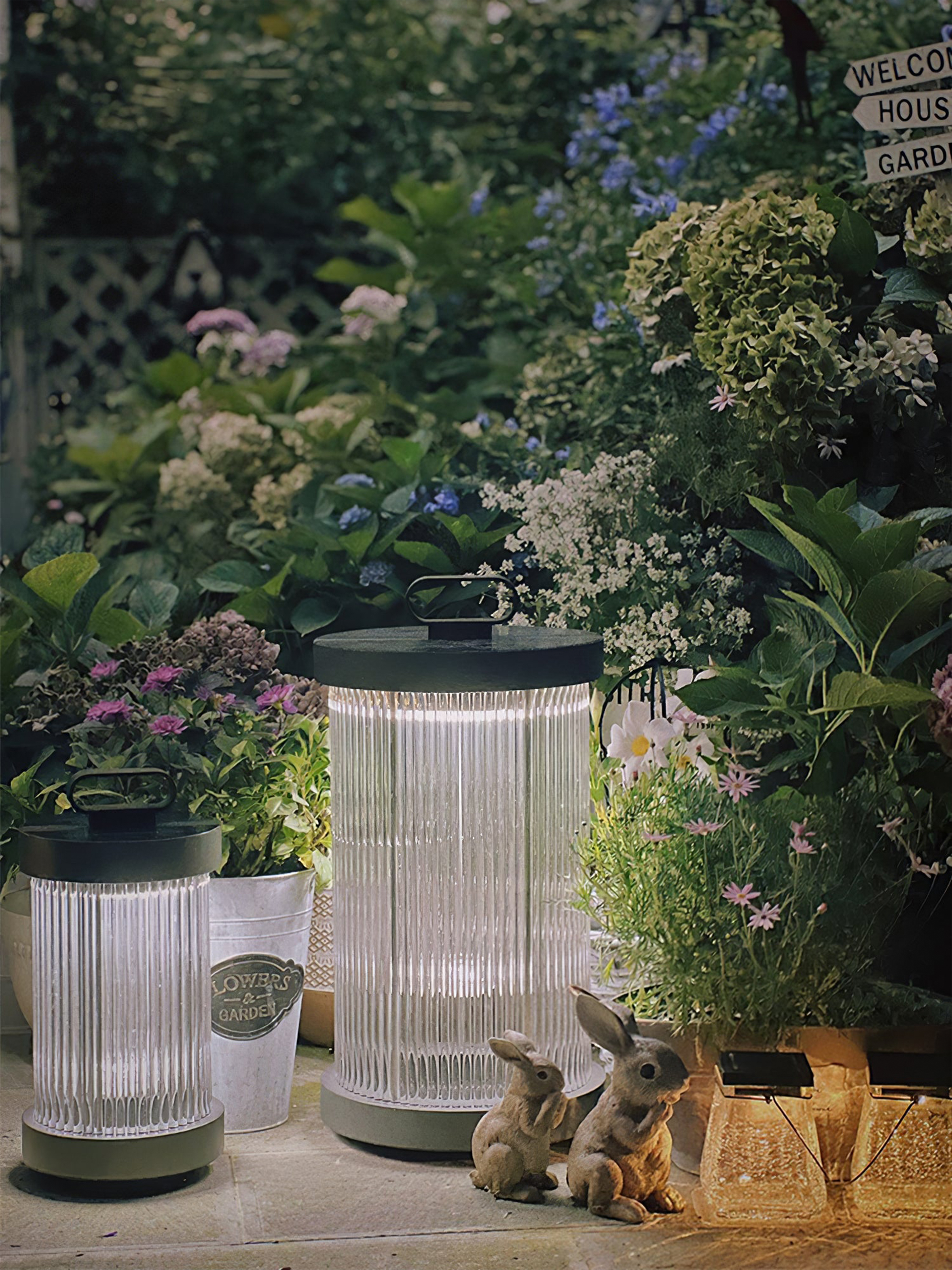 Ambient Line Lantern Garden Lights-elegalight