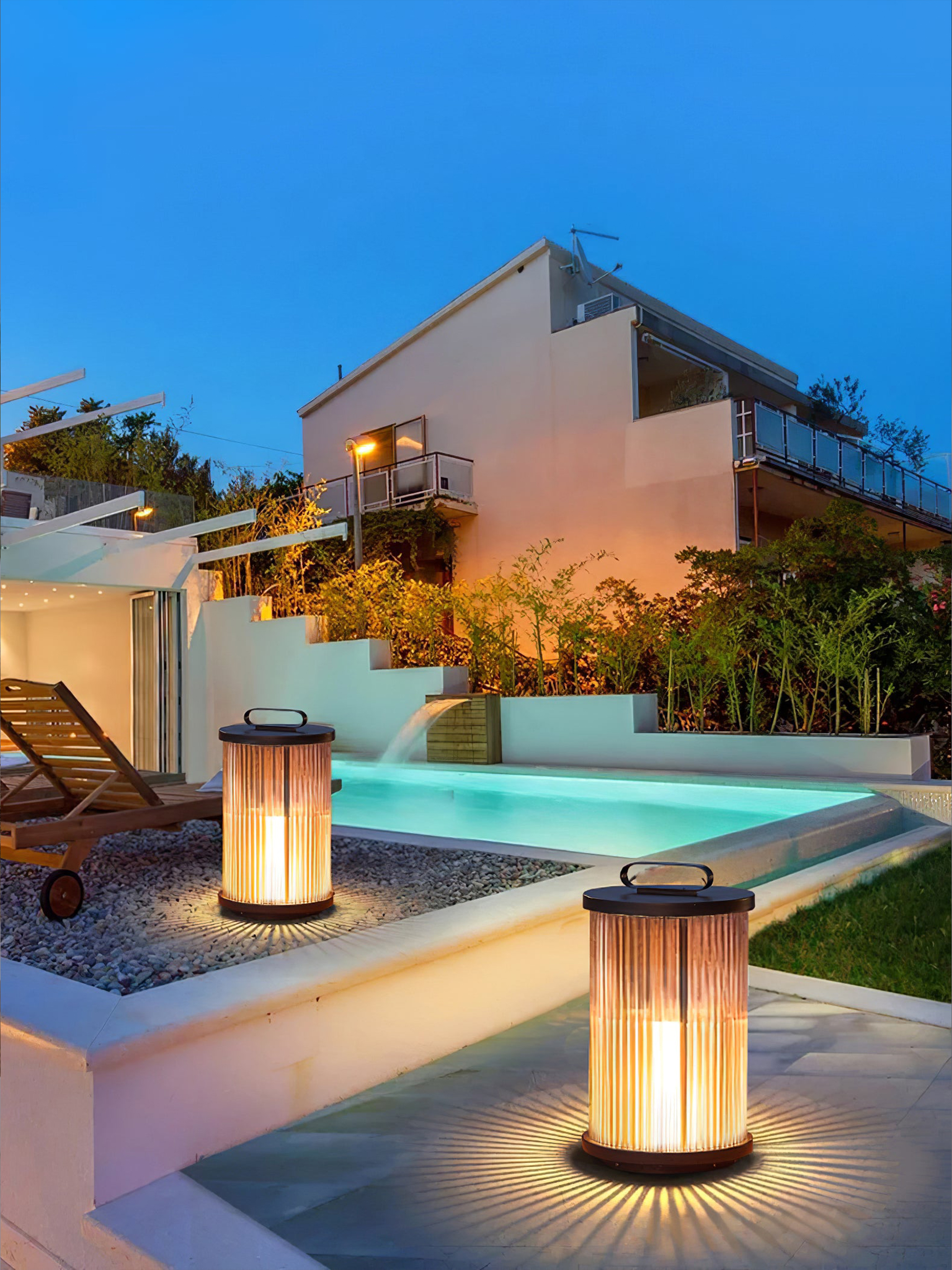 Ambient Line Lantern Garden Lights-elegalight