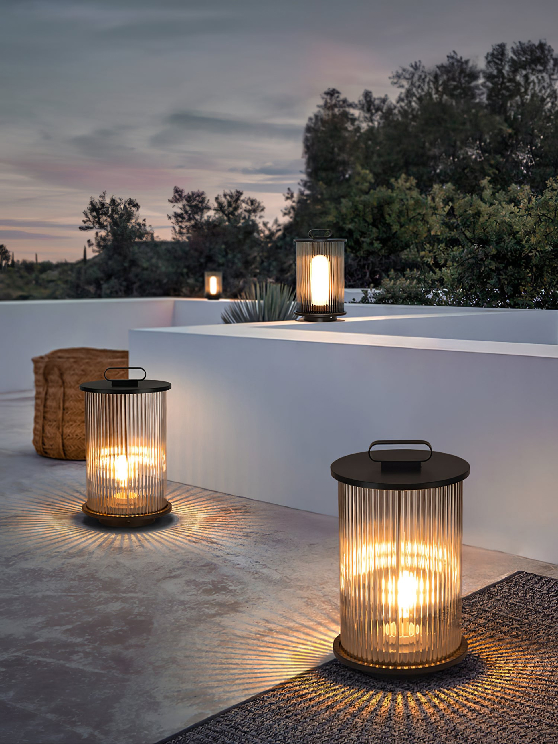 Ambient Line Lantern Garden Lights-elegalight