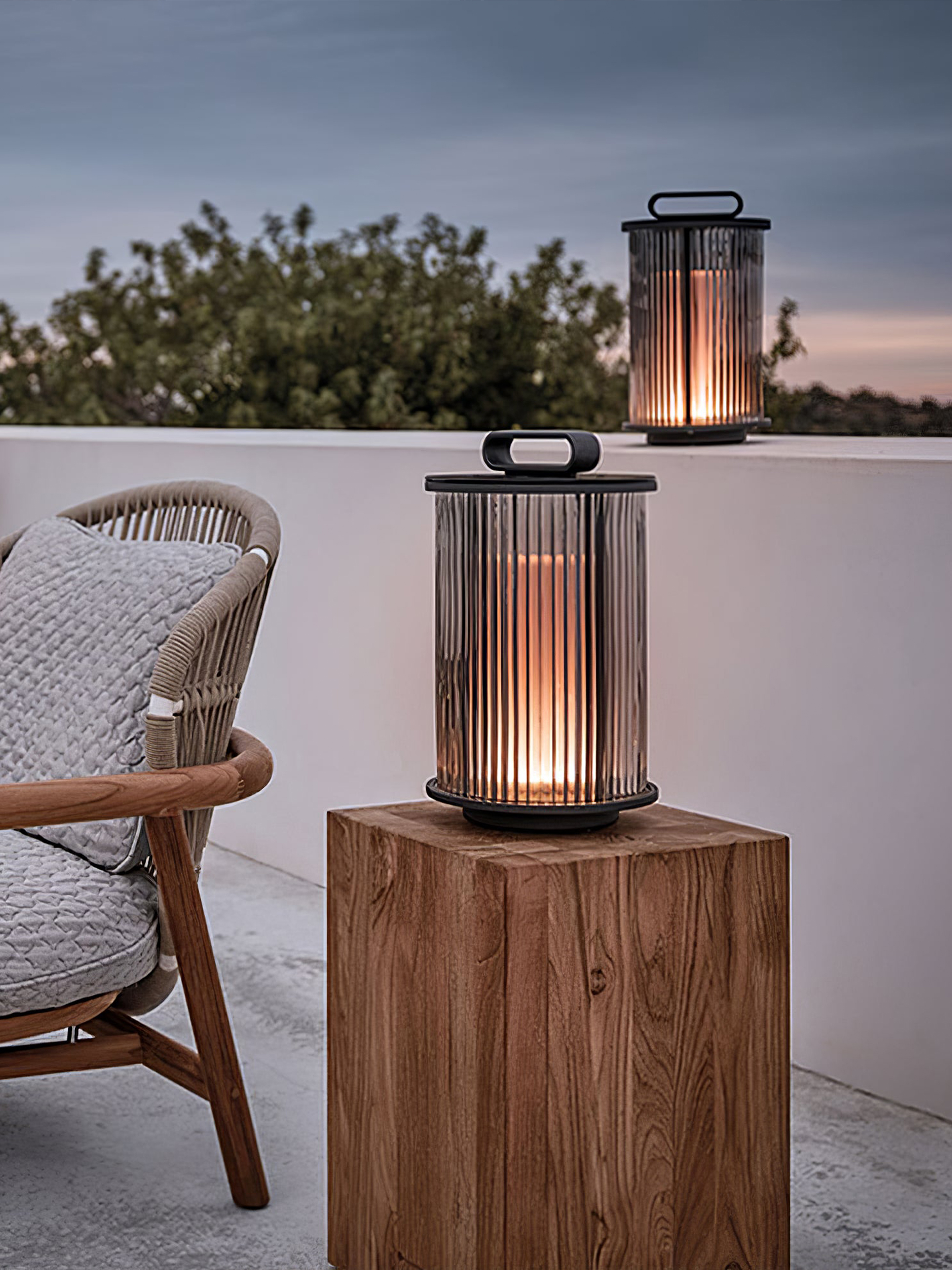 Ambient Line Lantern Garden Lights-elegalight