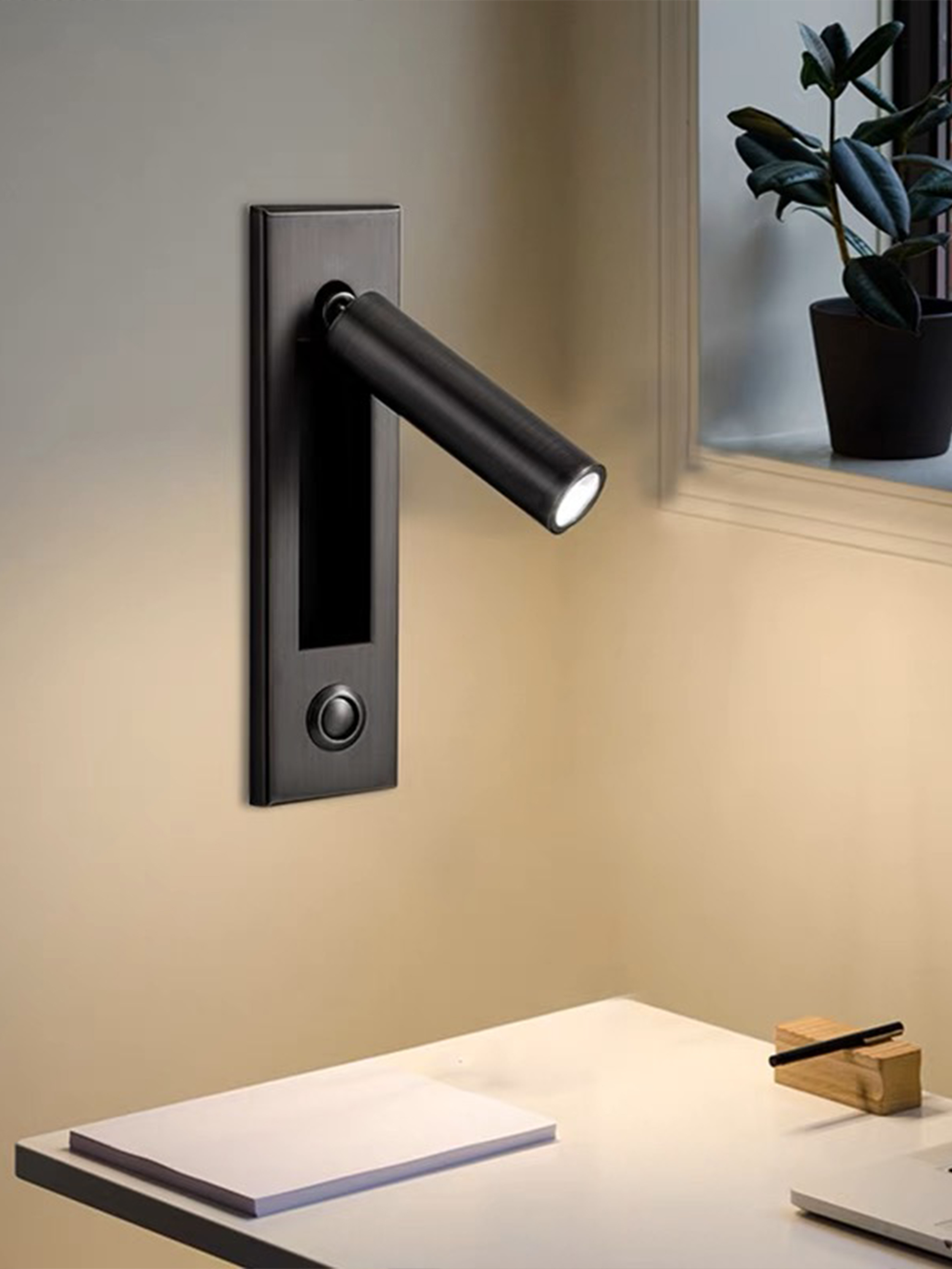 Embedded Bedside Sconce-elegalight