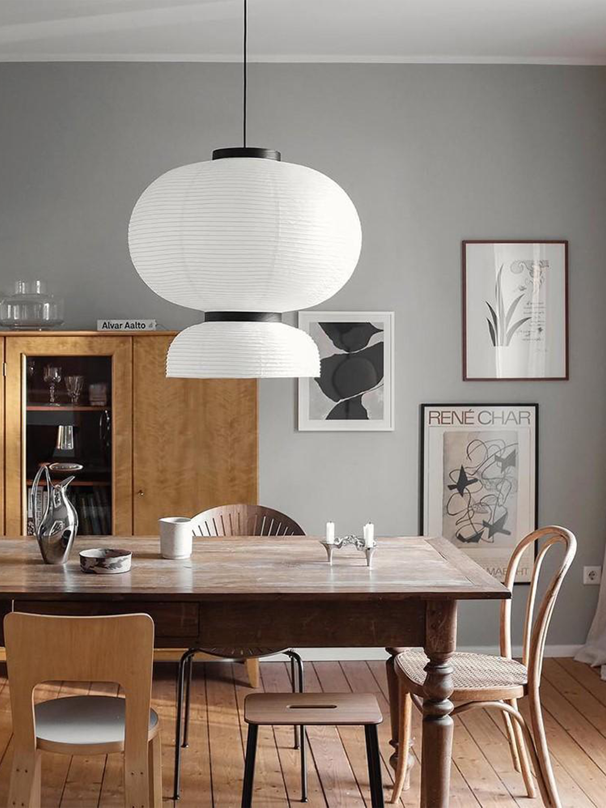 Rice Paper Lantern Pendant Lamp-elegalight