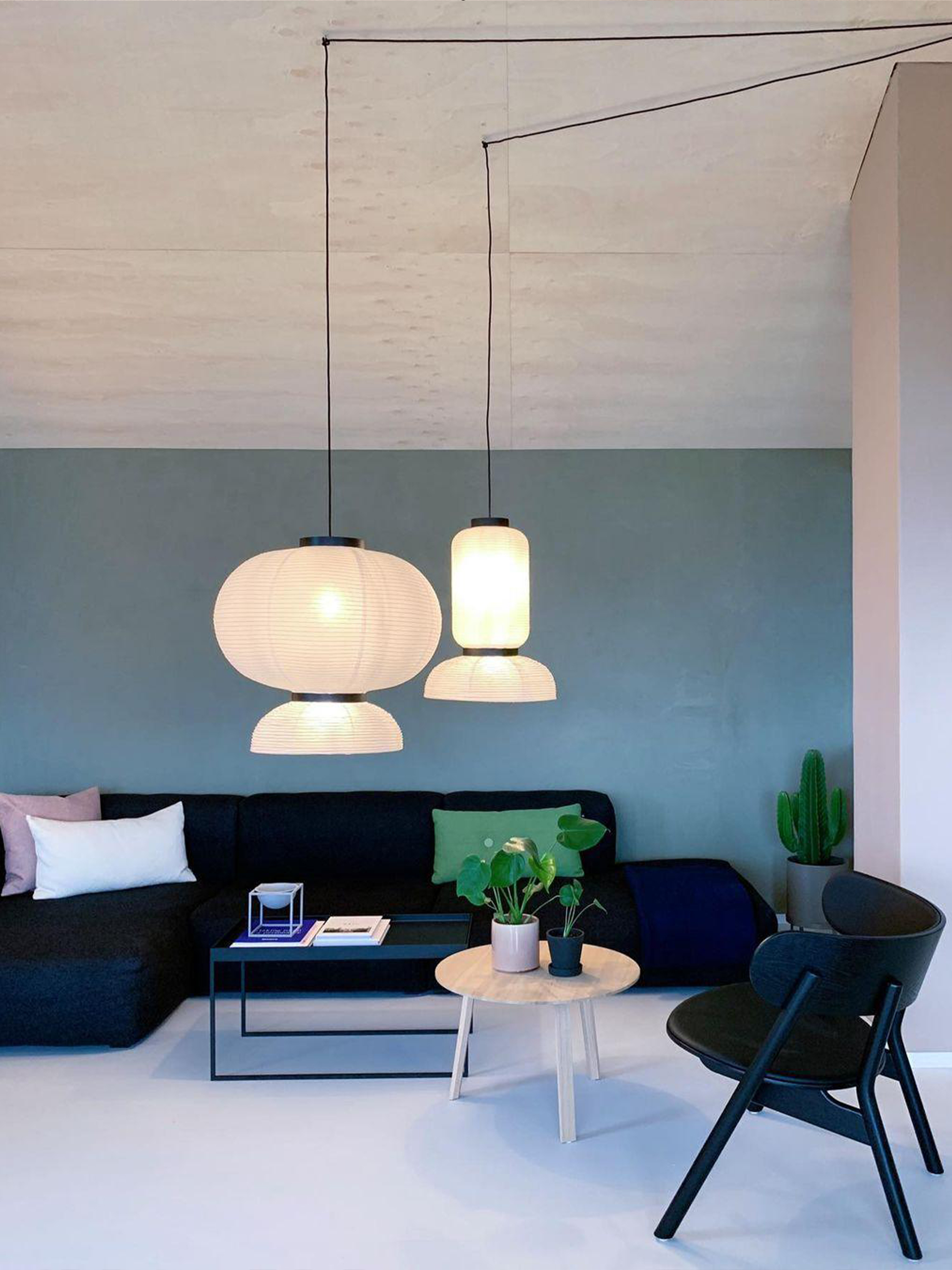 Rice Paper Lantern Pendant Lamp-elegalight