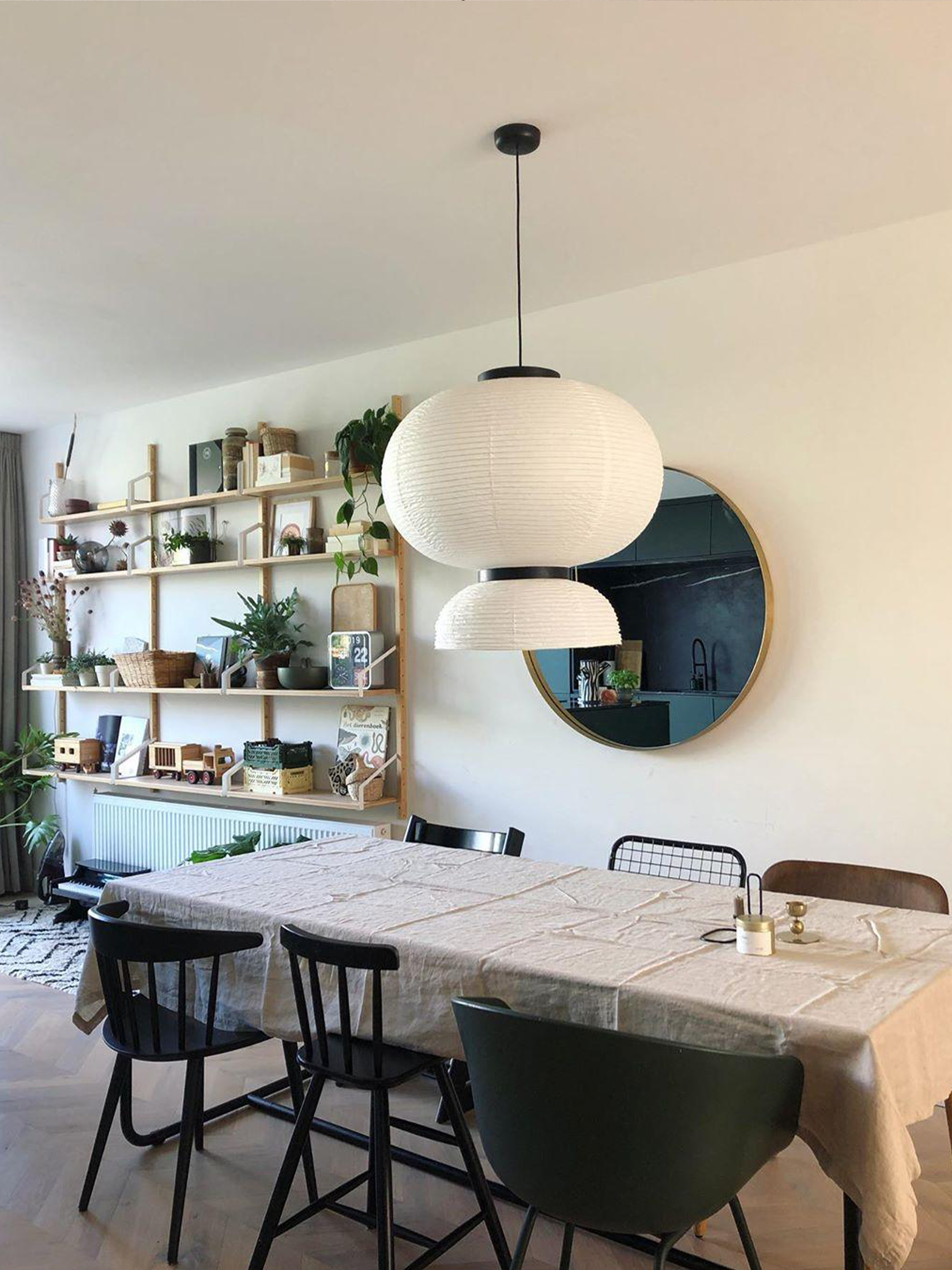 Rice Paper Lantern Pendant Lamp-elegalight