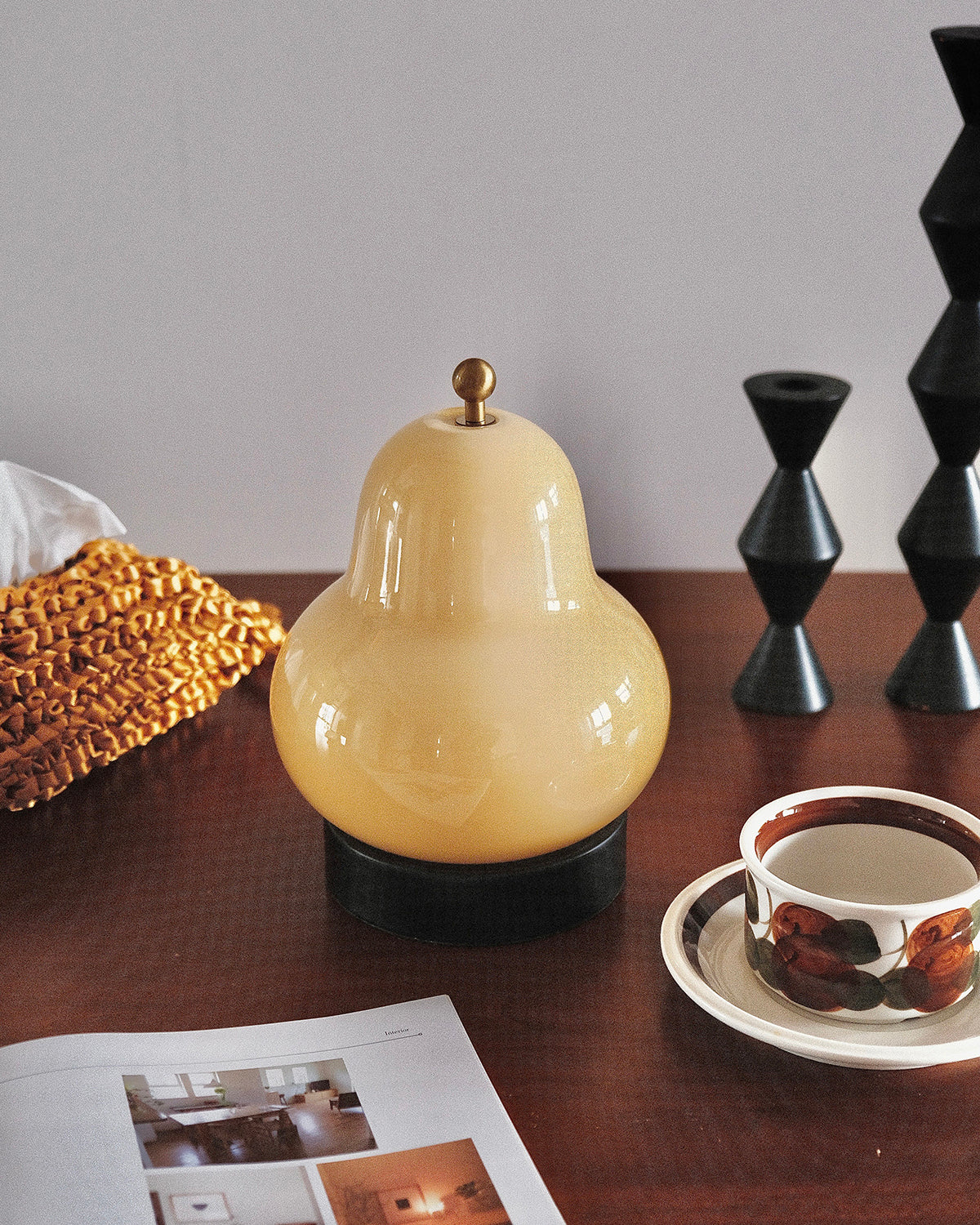 French Pear Table Lamp-elegalight