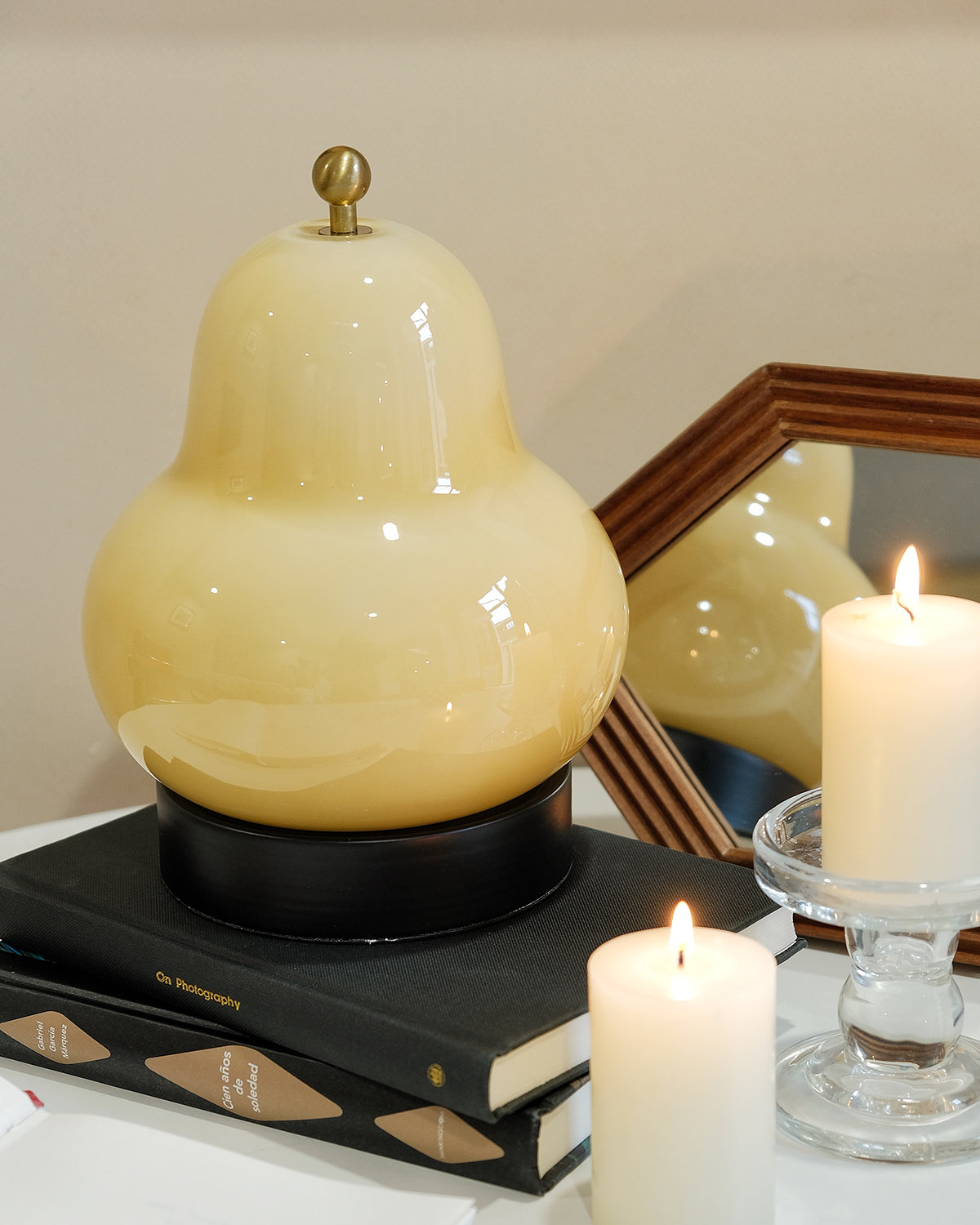 French Pear Table Lamp-elegalight