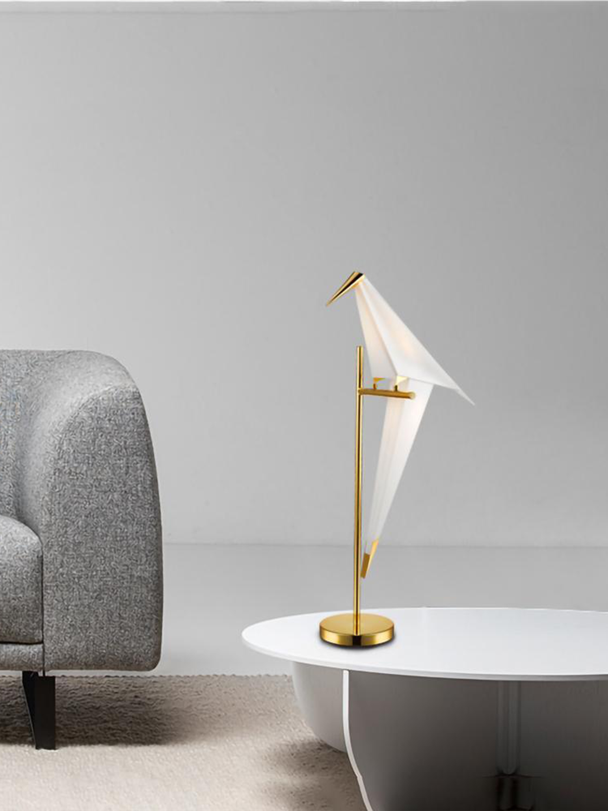 Perching Bird Table Lamp