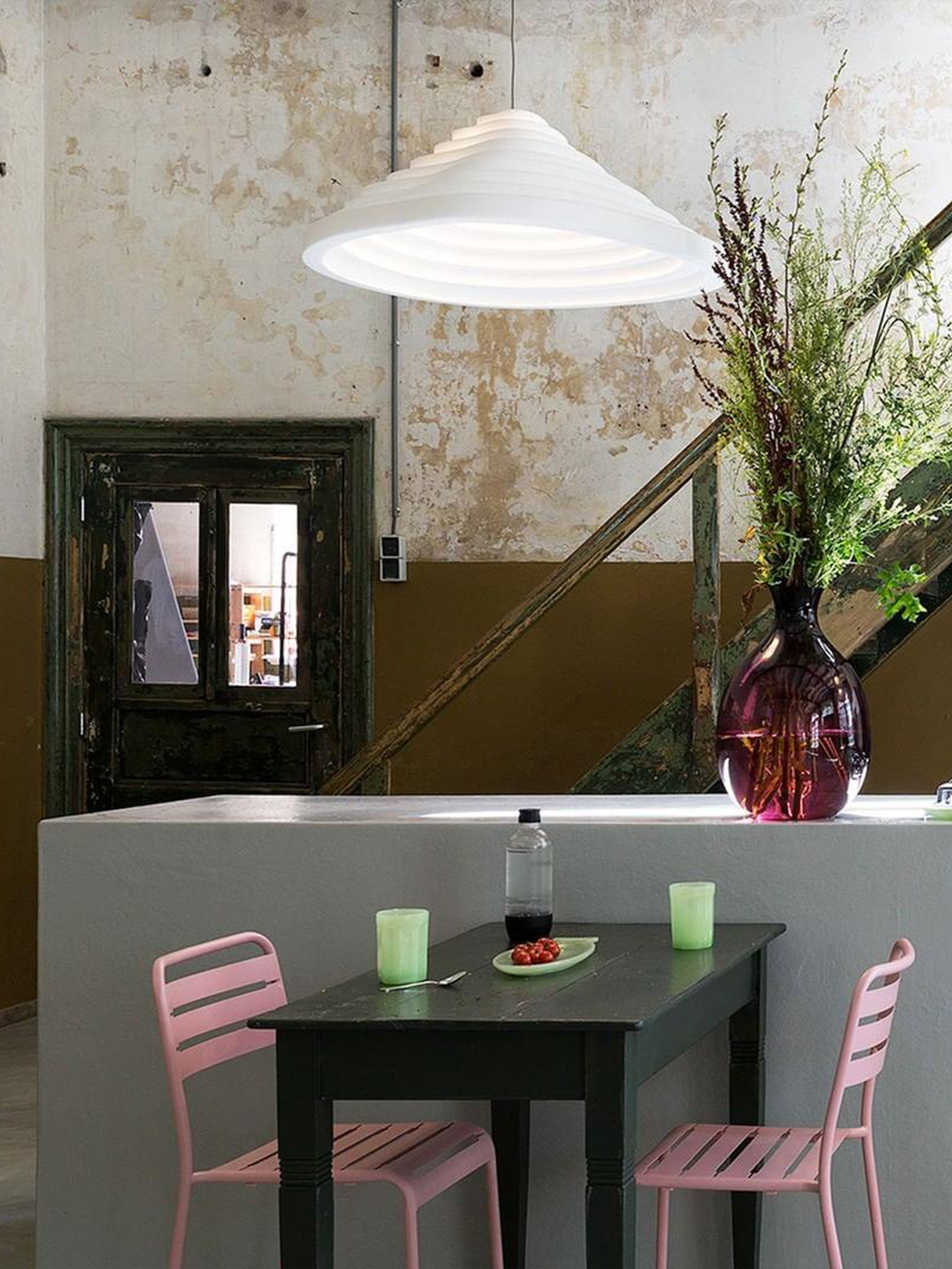 Rice Field Acoustic Acrylic Lamp-elegalight