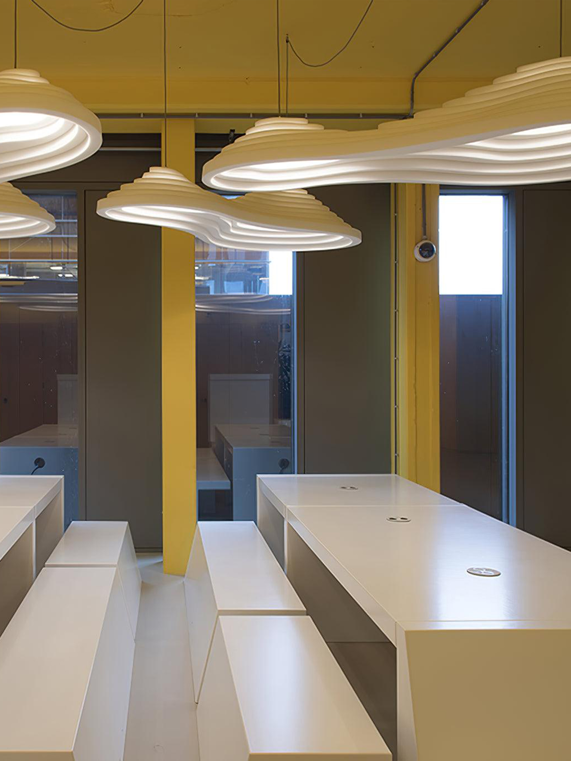 Rice Field Acoustic Acrylic Lamp-elegalight