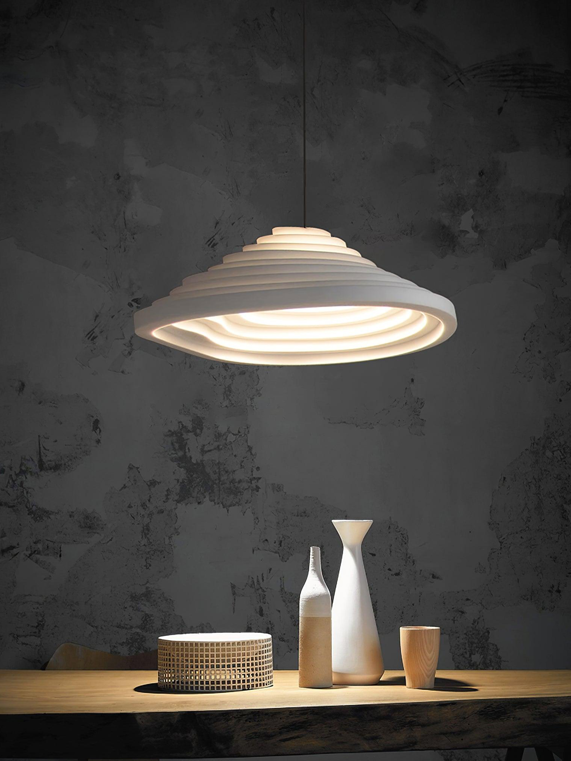 Rice Field Acoustic Acrylic Lamp-elegalight