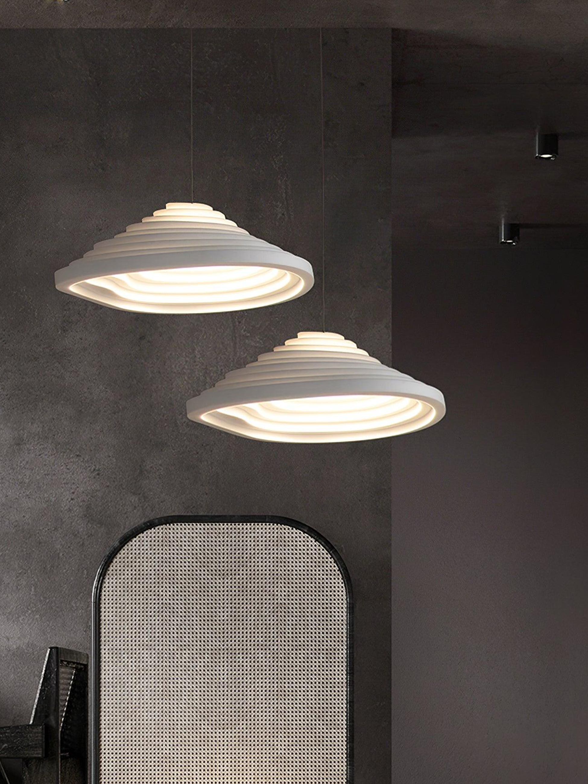 Rice Field Acoustic Acrylic Lamp-elegalight