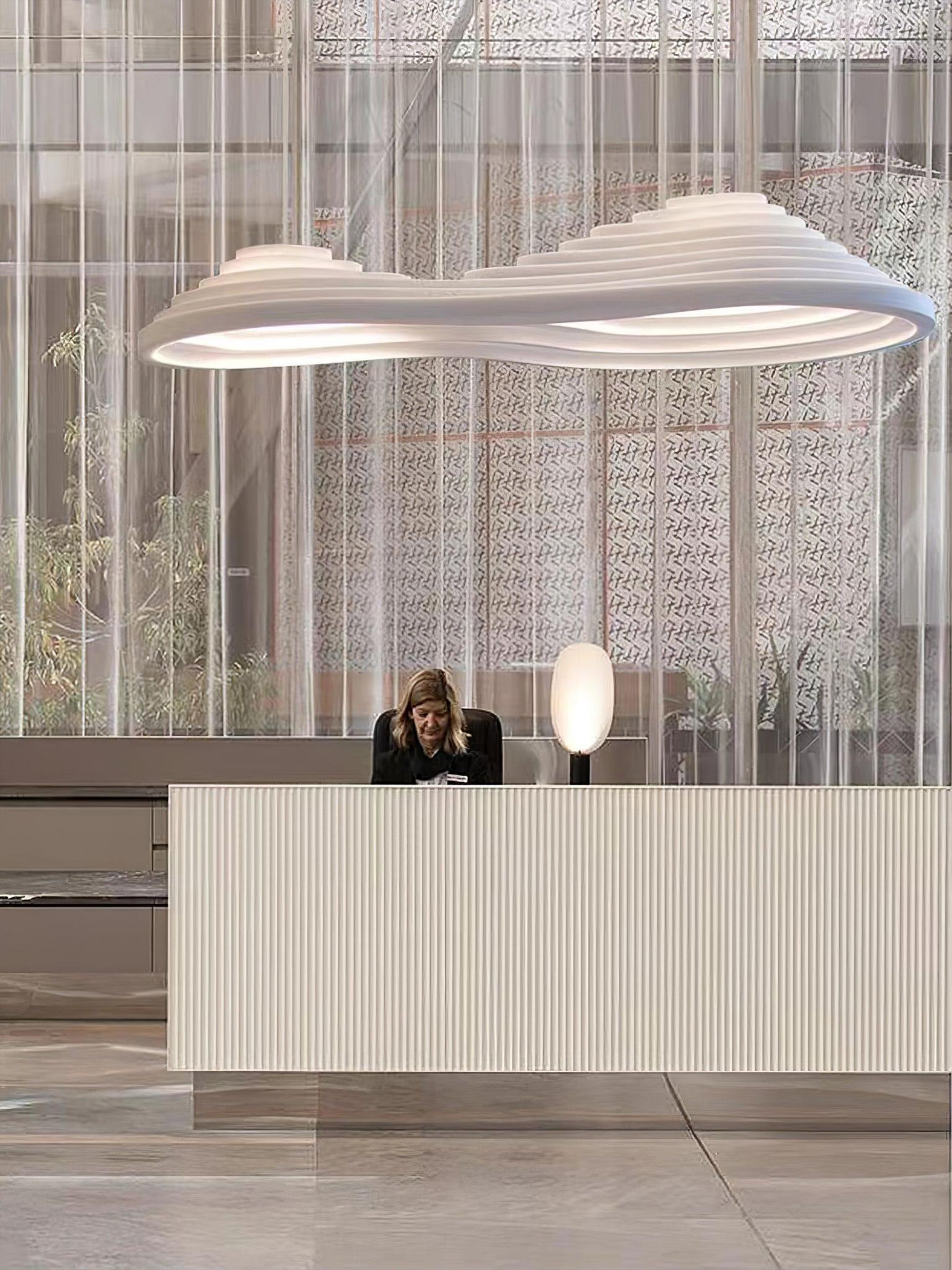 Rice Field Acoustic Acrylic Lamp-elegalight