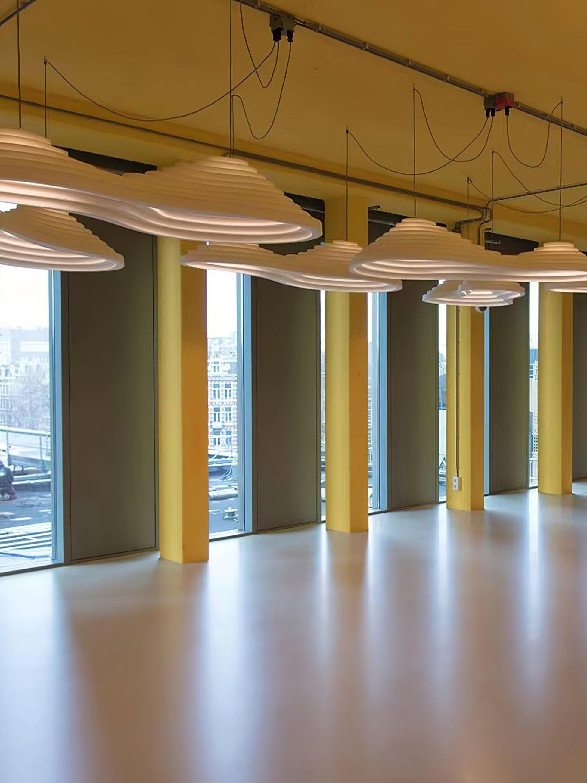 Rice Field Acoustic Acrylic Lamp-elegalight