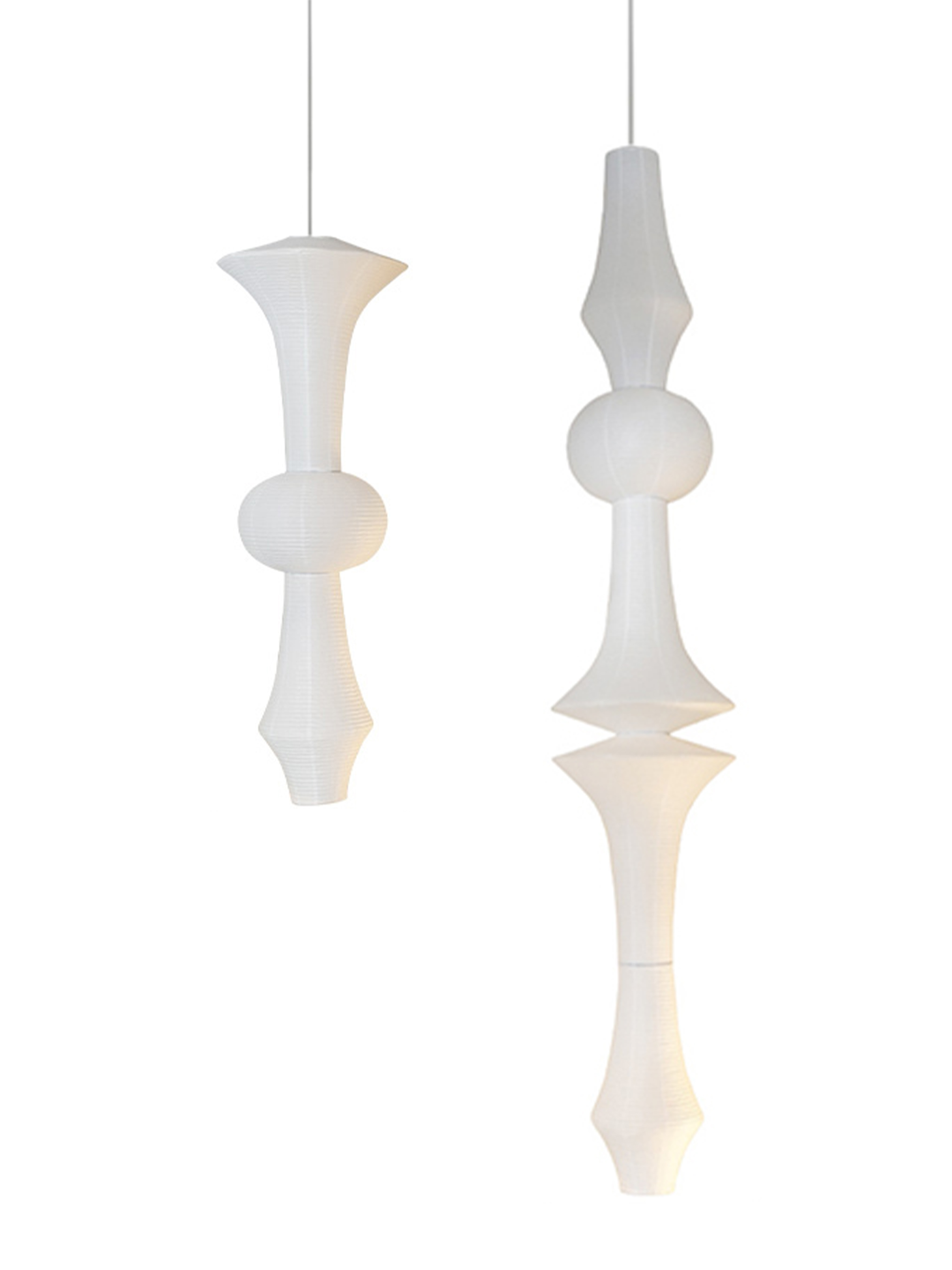 Rice Paper E Pendant Light-elegalight