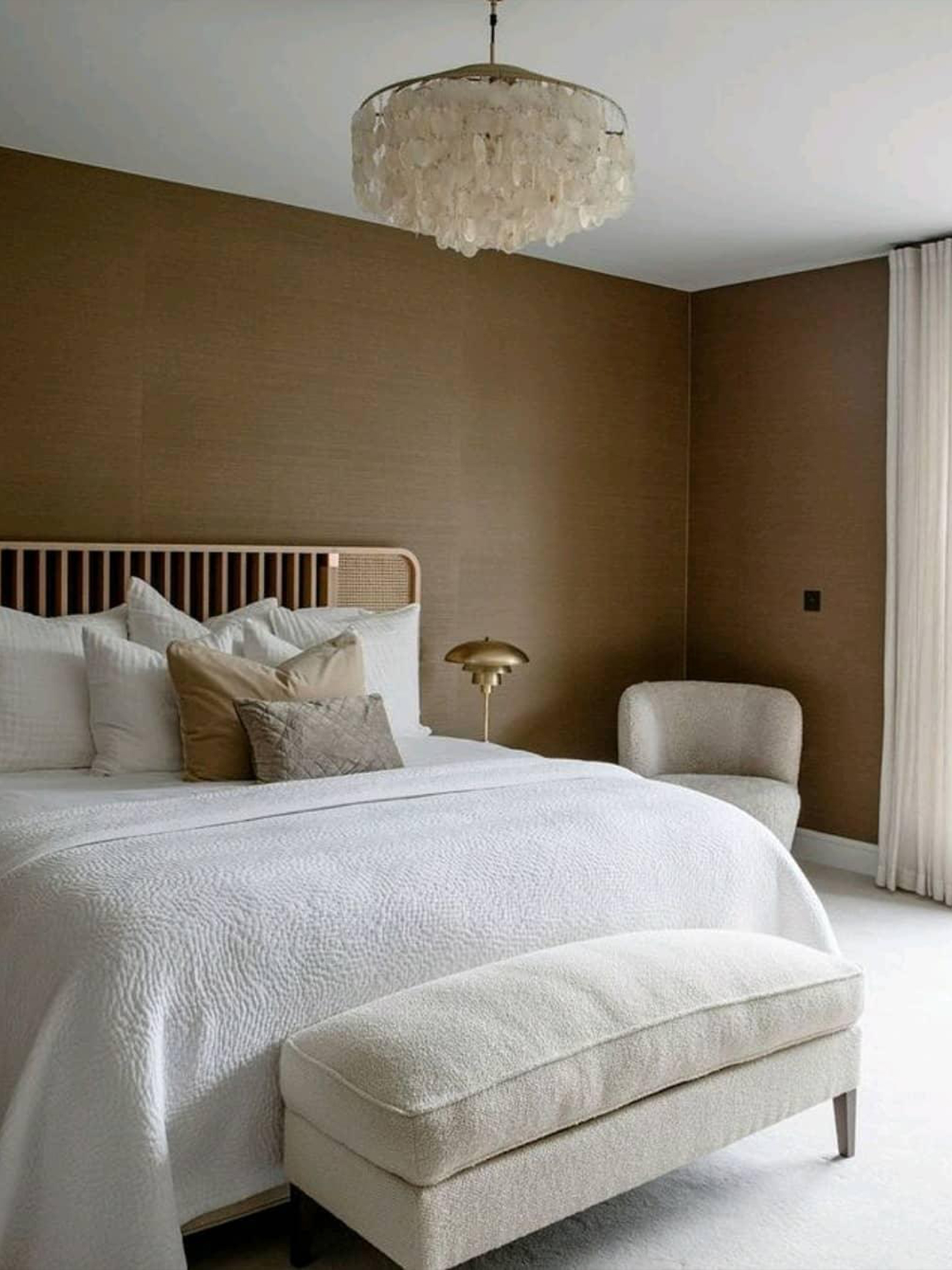 Round Shell Windbell Chandelier-elegalight