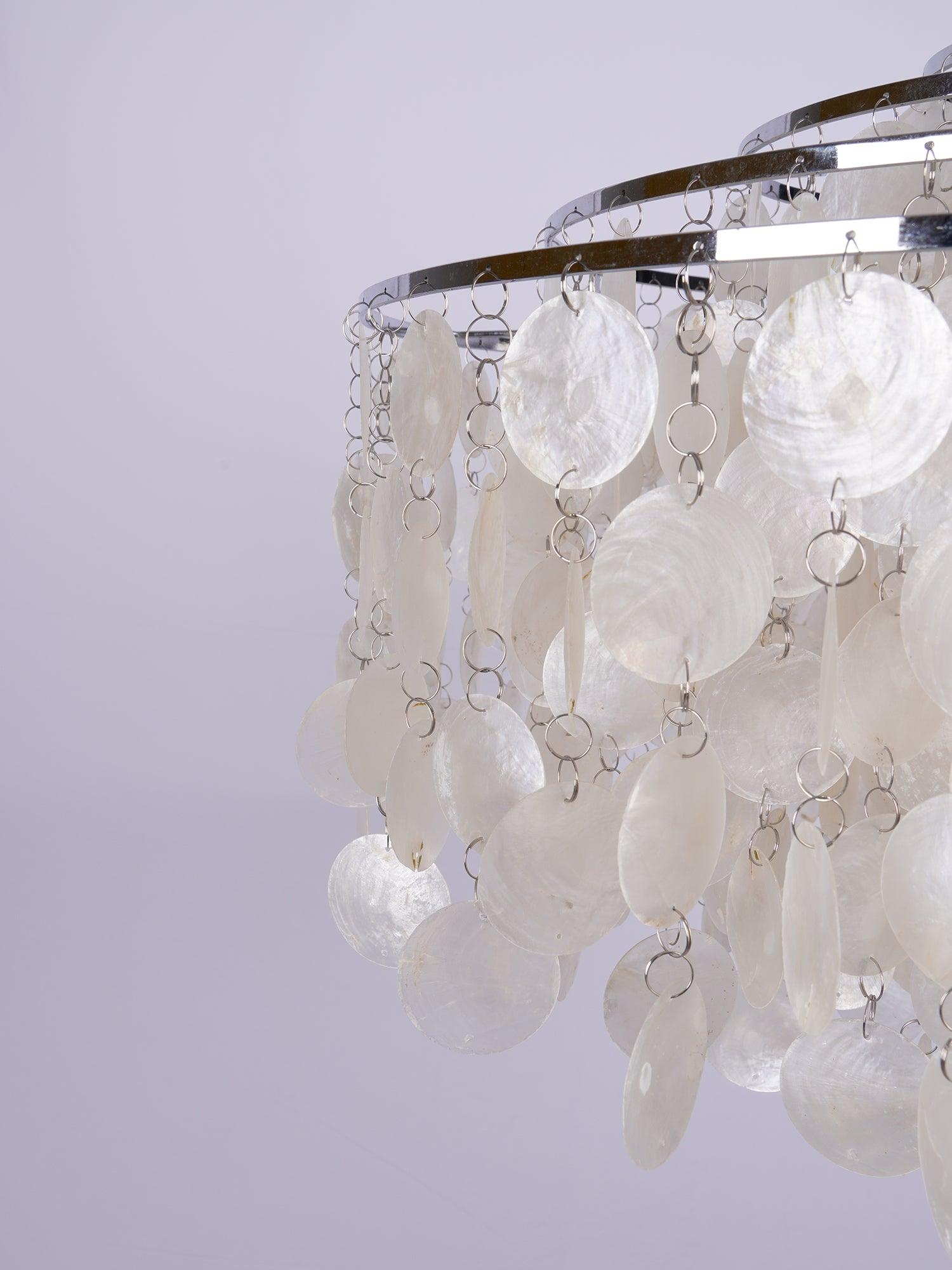 Round Shell Windbell Chandelier-elegalight