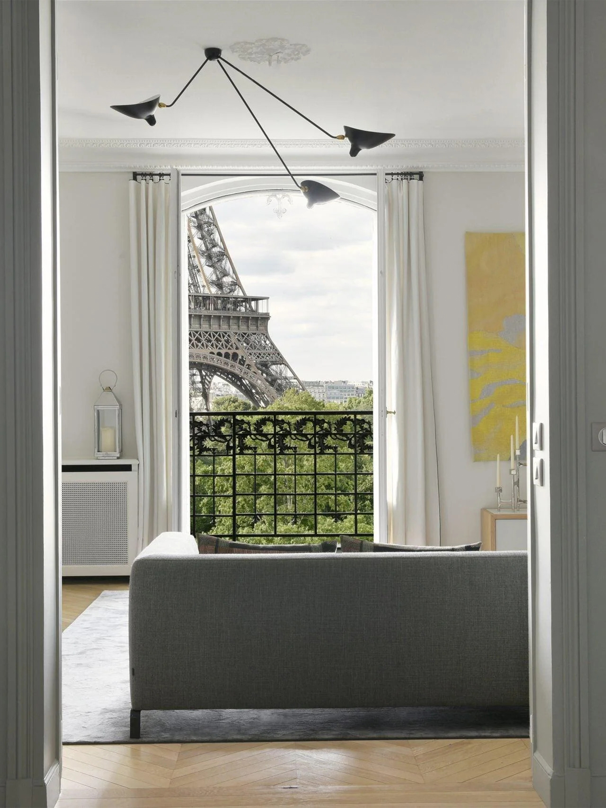 Serge Mouille Ceiling Light-elegalight