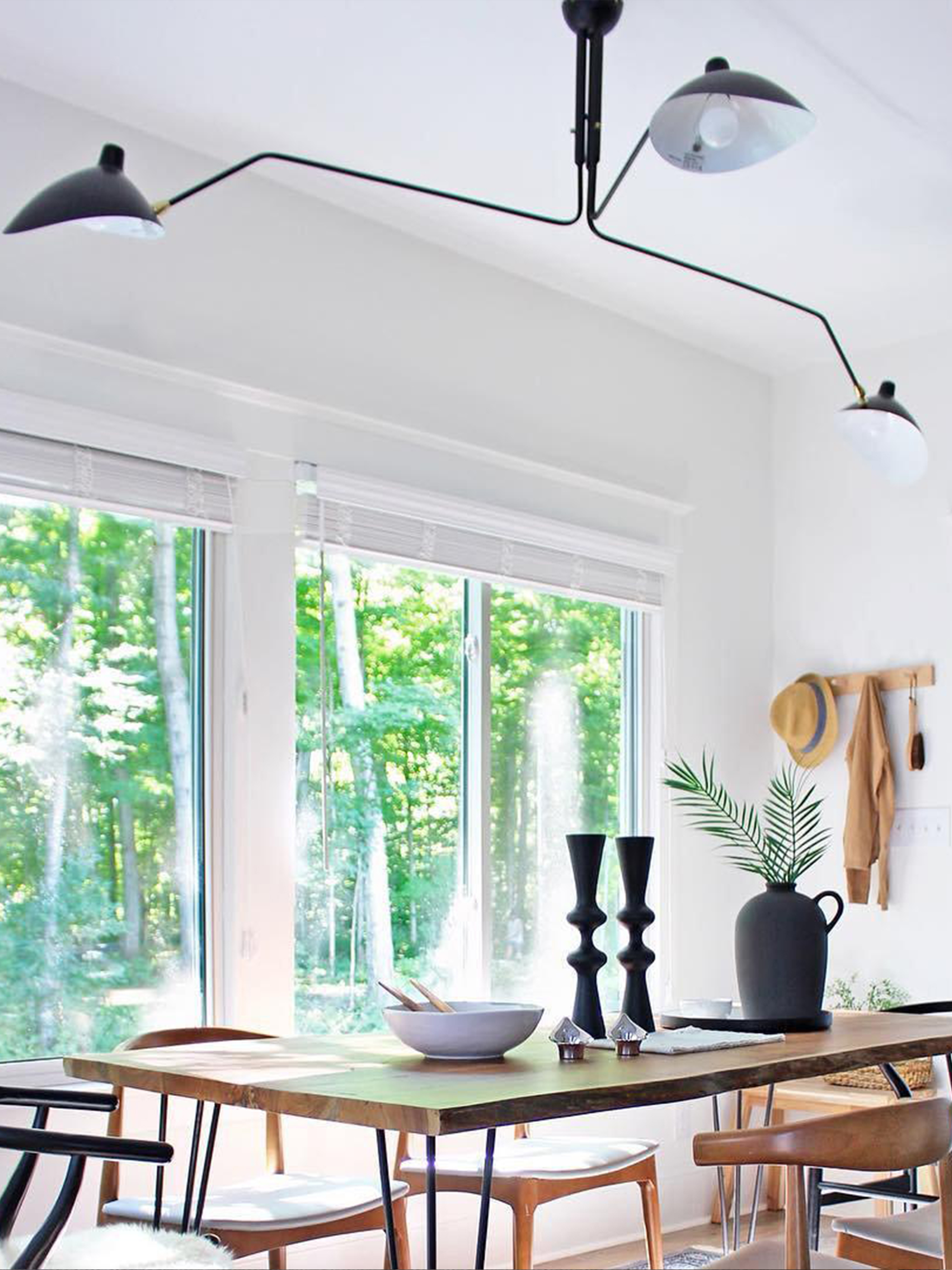 Serge Mouille Ceiling Light-elegalight