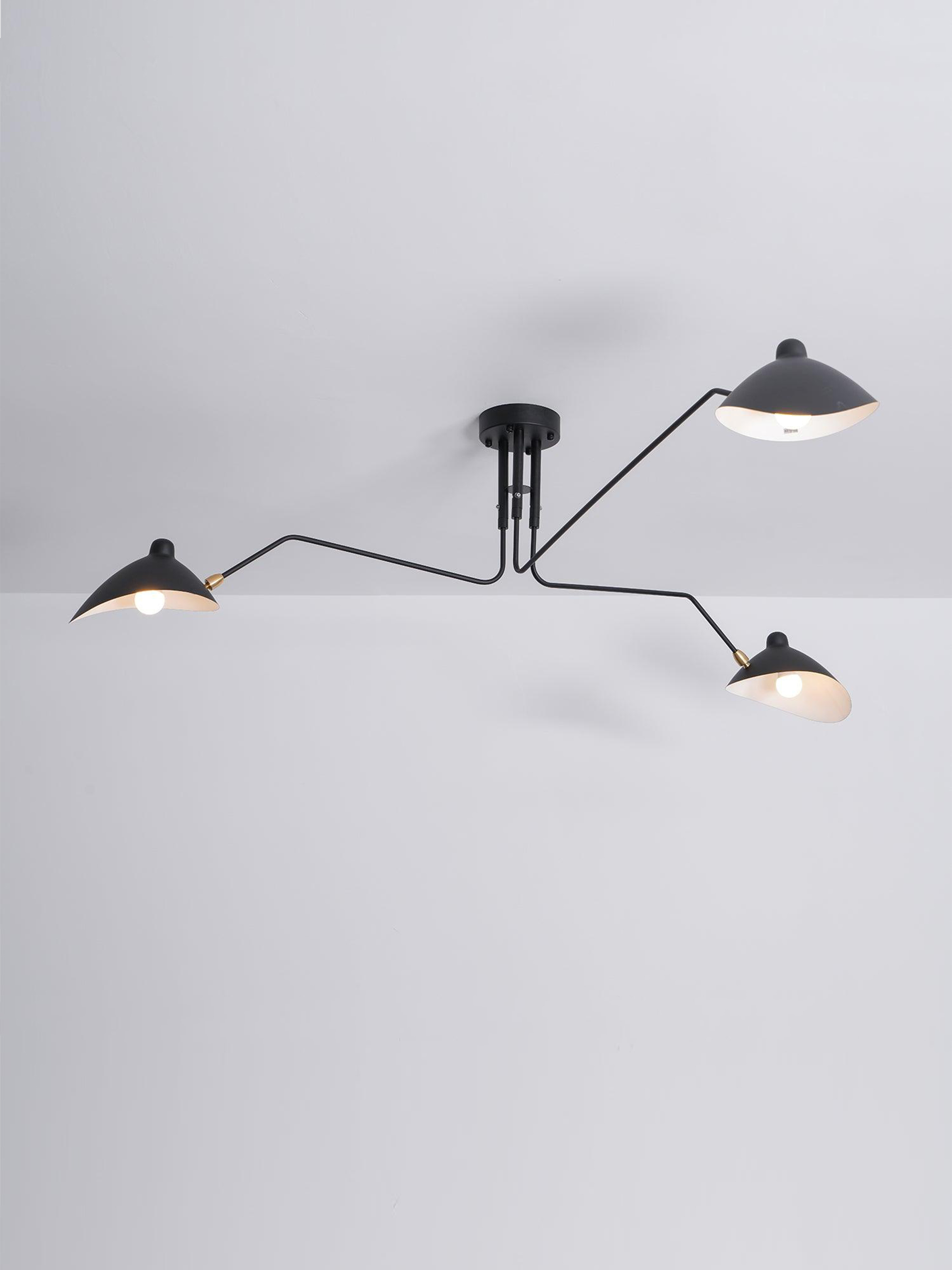 Serge Mouille Ceiling Light-elegalight