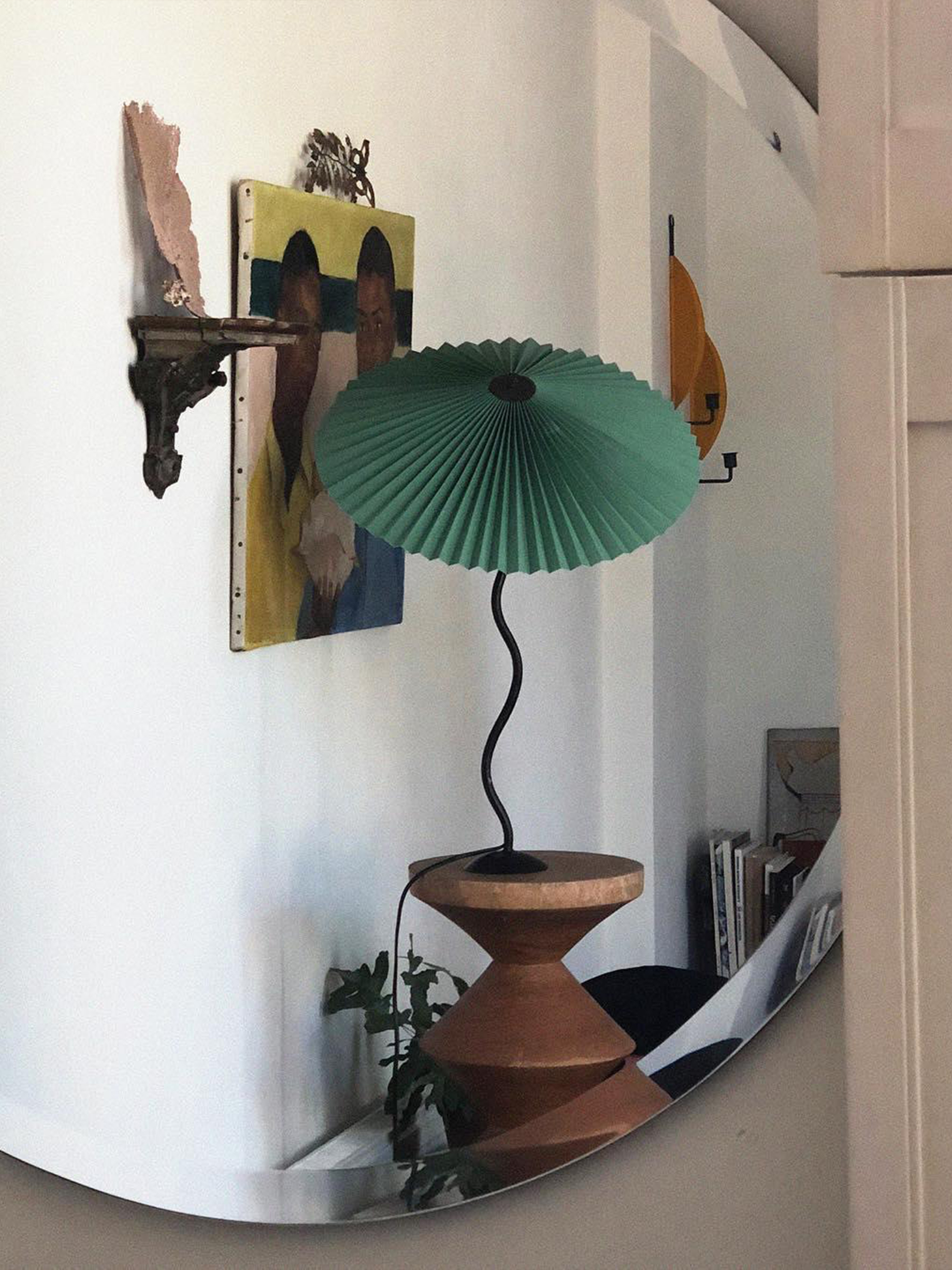 Squiggle Origami Table Lamp-elegalight