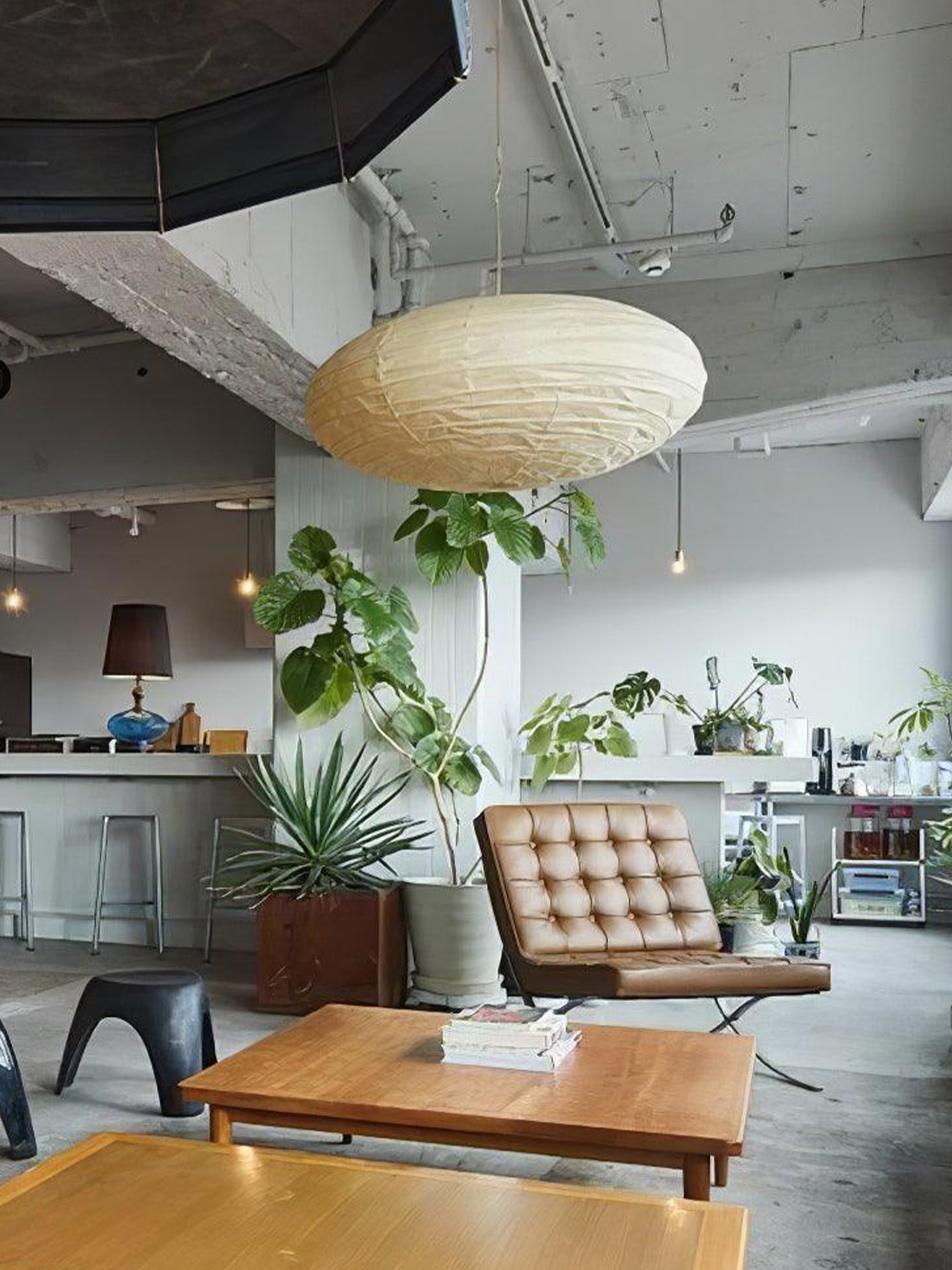 Washi Paper 15A Pendant Light