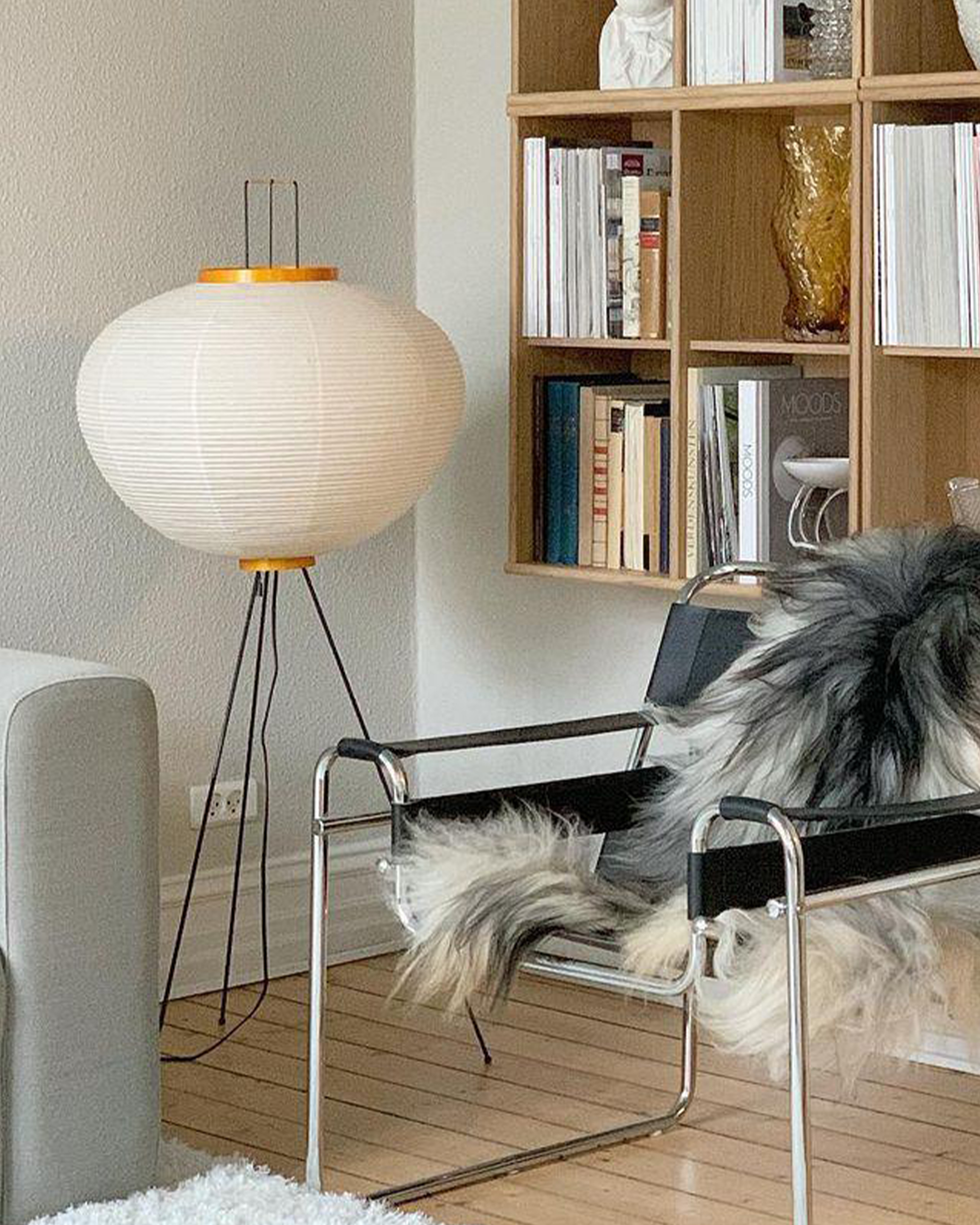 Washi Paper Floor Lamp-elegalight